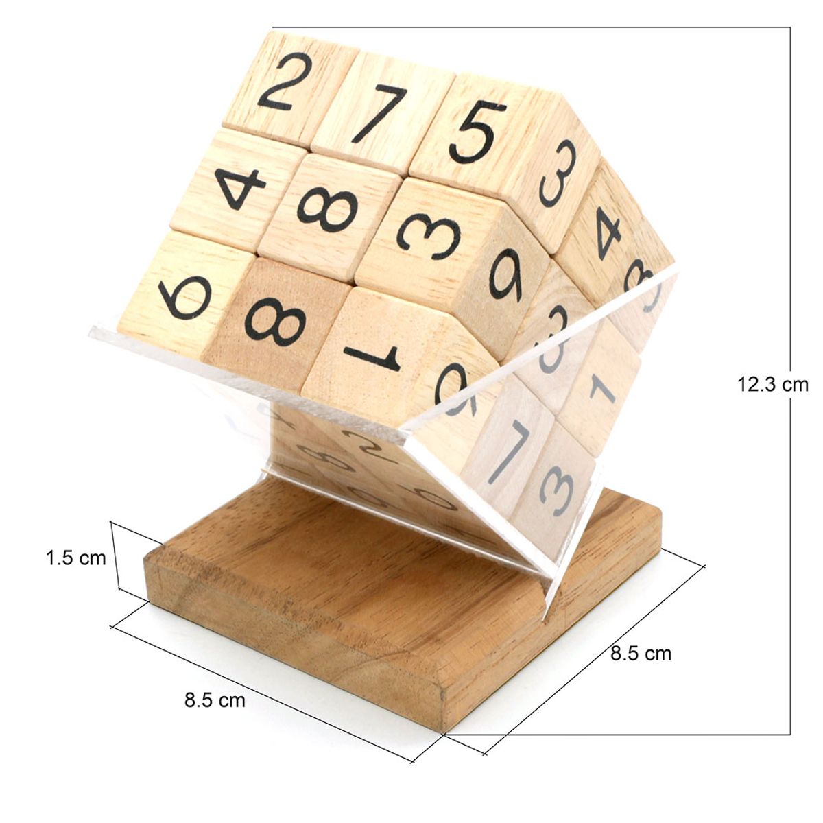 Sudoku kube i tre IQ-nøtt