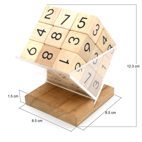 Hovedbilde Sudoku kube i tre IQ-nøtt