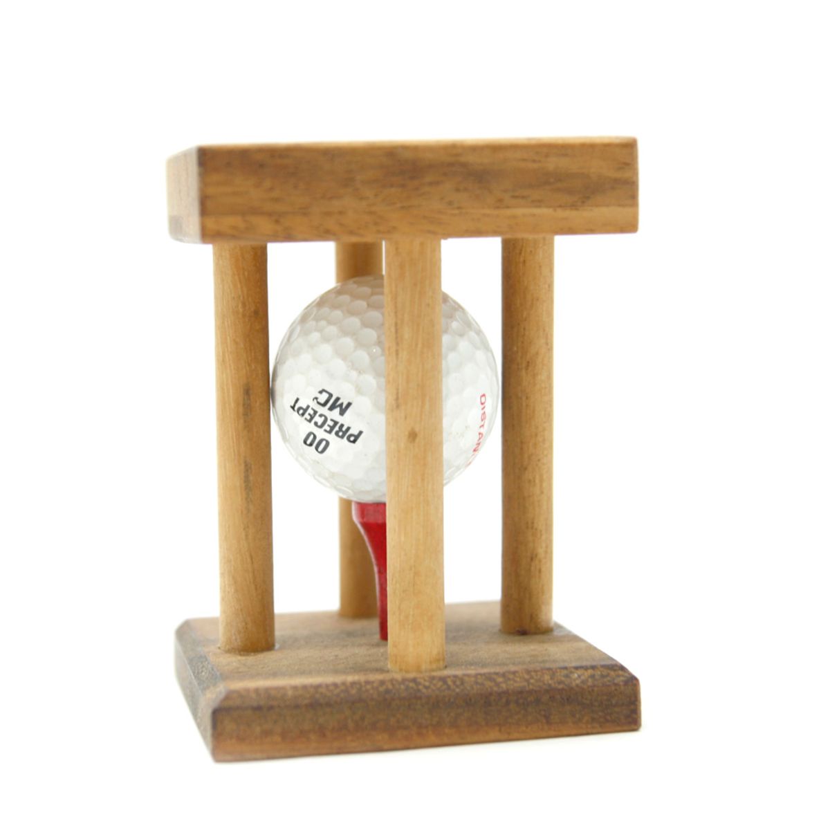 Få løs golfball puzzle IQ-nøtt
