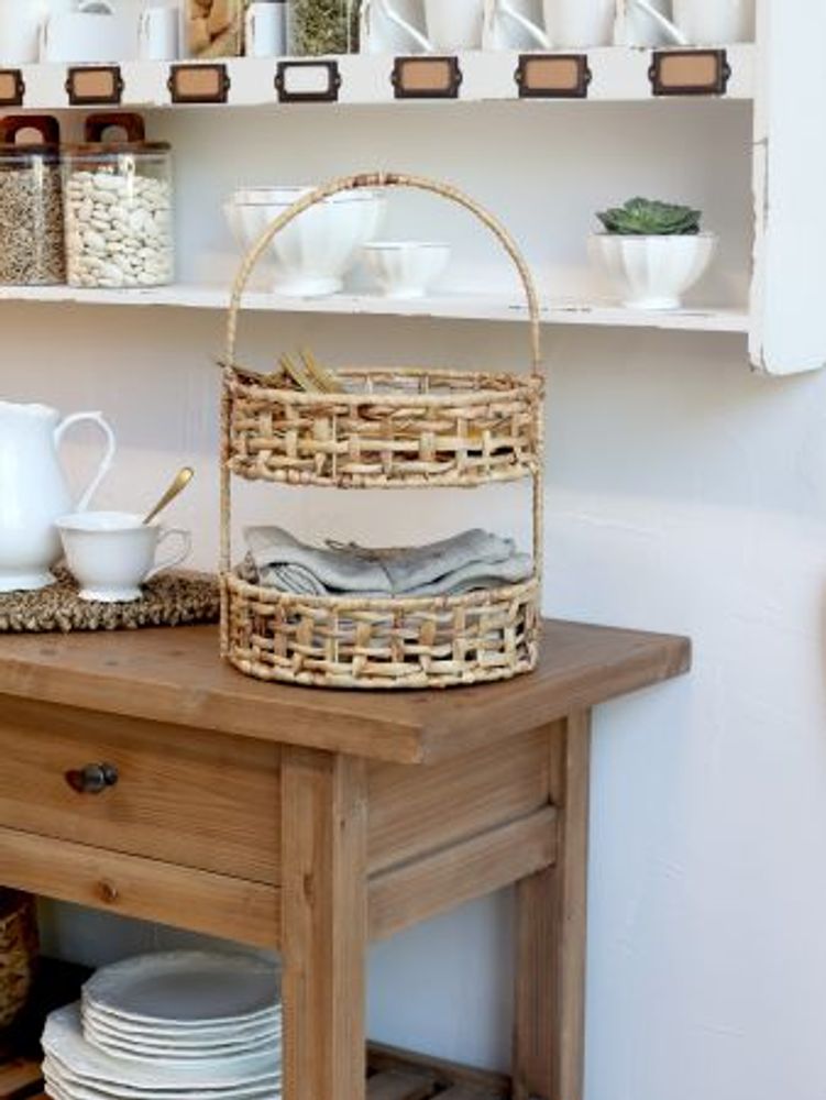 Anretterbord med hjul - Chique Antique