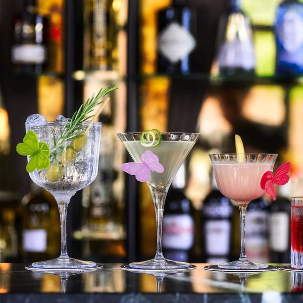 Hovedbilde Glassmarkør sommerfugl 6 stk