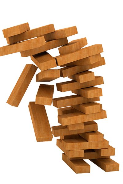 Hovedbilde Jenga, Stablespill - 28 cm