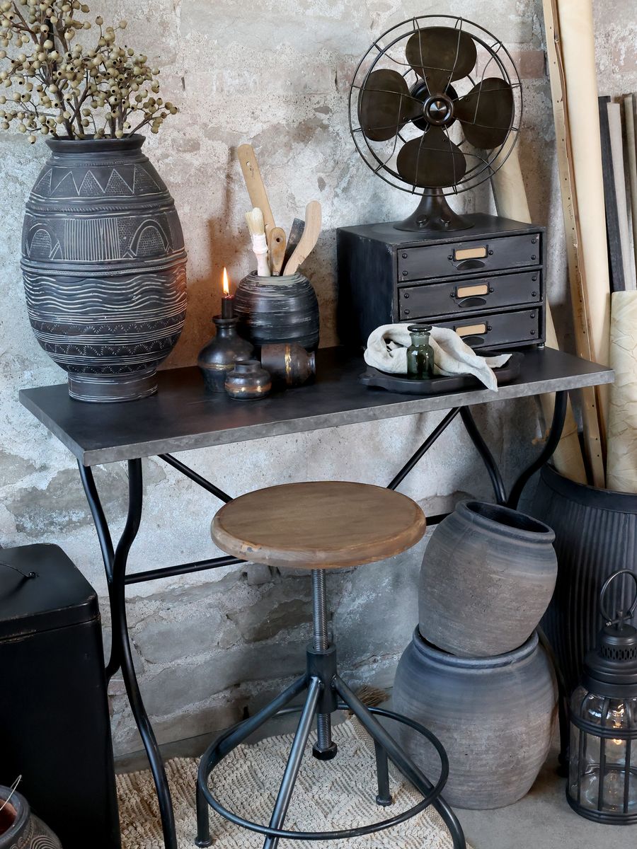 Fabrikkkrakk med dreibart sete fra Chic Antique 