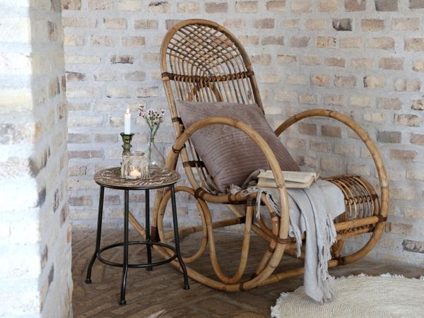 Hovedbilde Fransk gyngestol fra Chic Antique H100/L106/B58 cm
