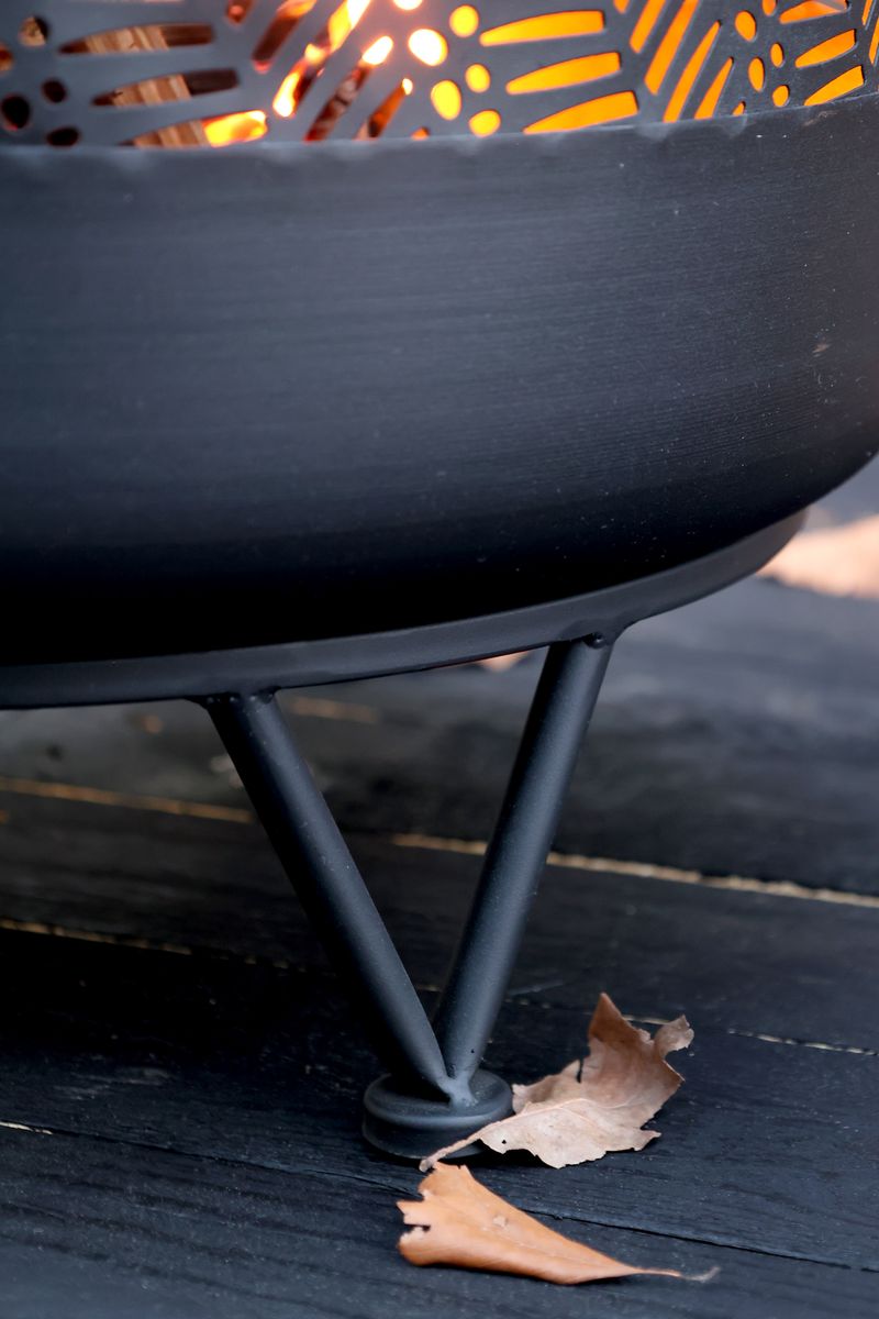 Bålpanne med gnistfanger fra Chic Antique