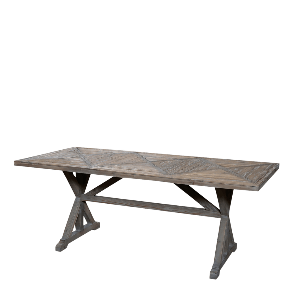 Fransk spisebord i gjenbrukstre fra Chic Antique
