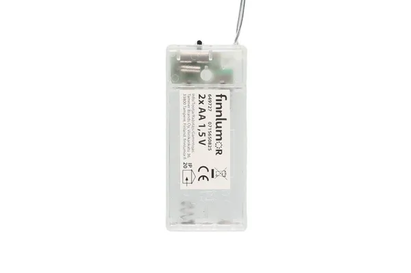 Hovedbilde Vindusklistremerke med ledlys - 15 x 17 cm