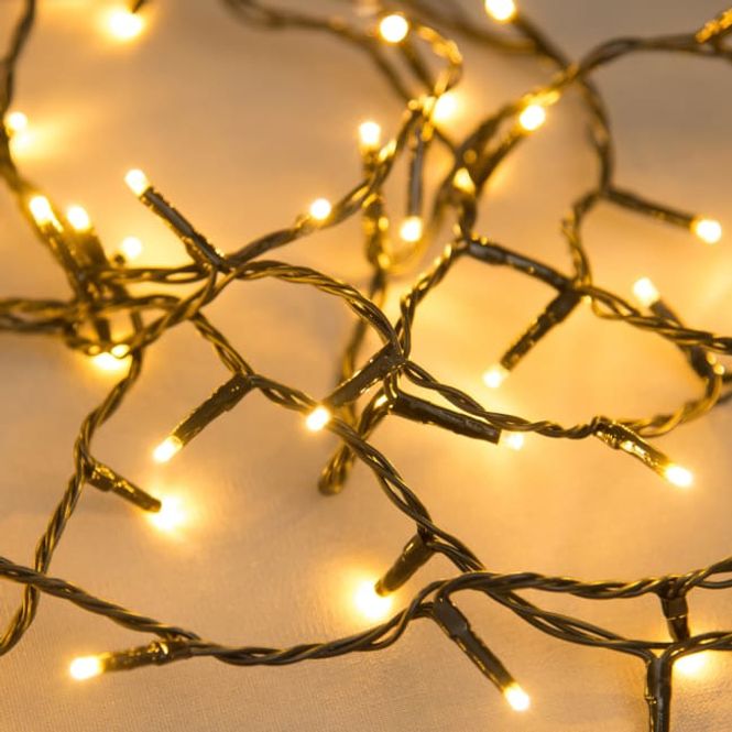Hovedbilde 48 meter julebelysning med 960 varmhvite ledlys