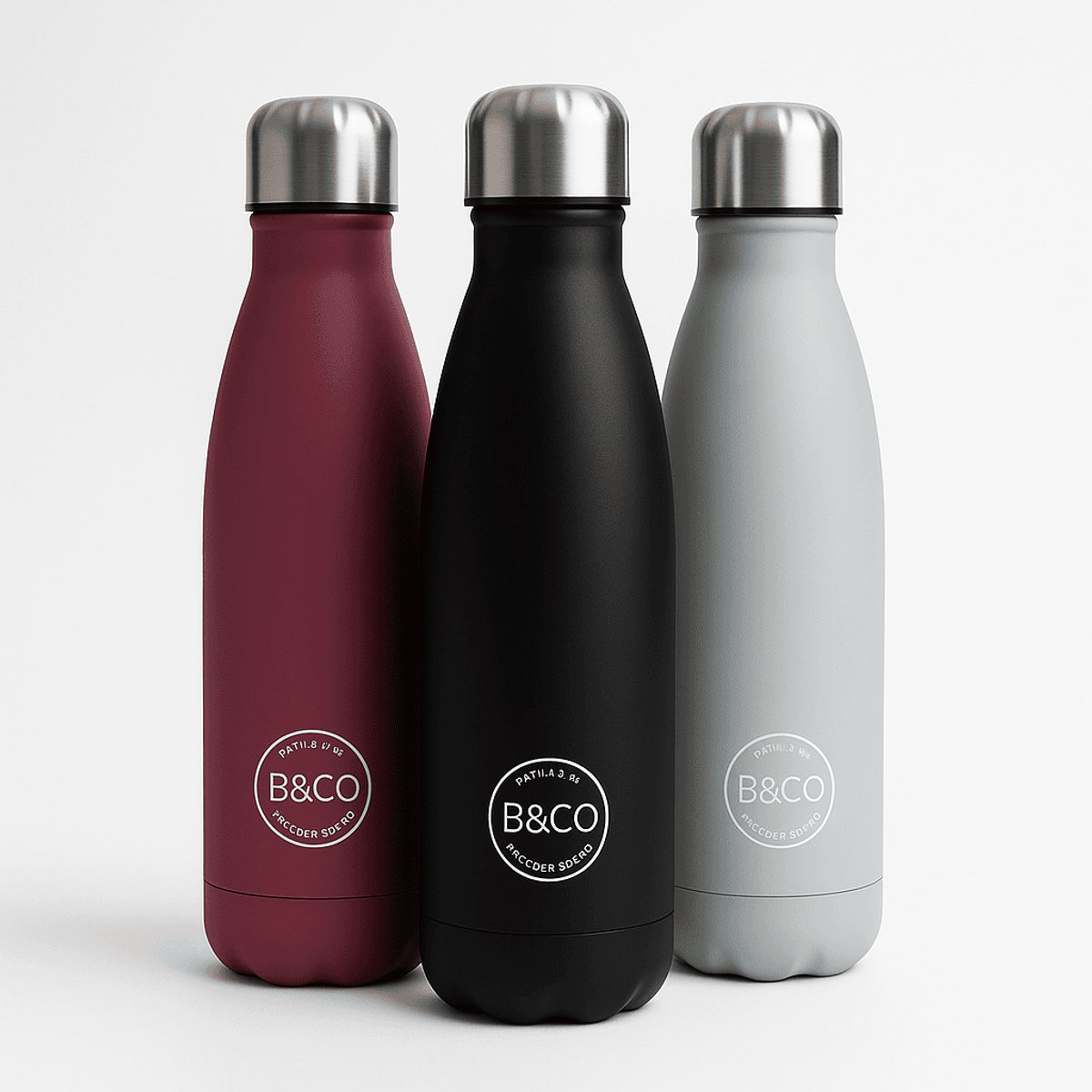 Drikkeflaske for varme og kalde drikker - 500 ml - Sort