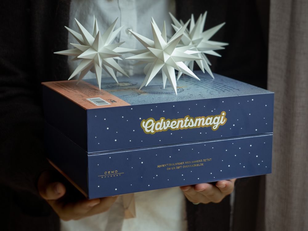 Julekalender 2026 Bjørg adventsmagi godsaker/ oppmuntrende sitat