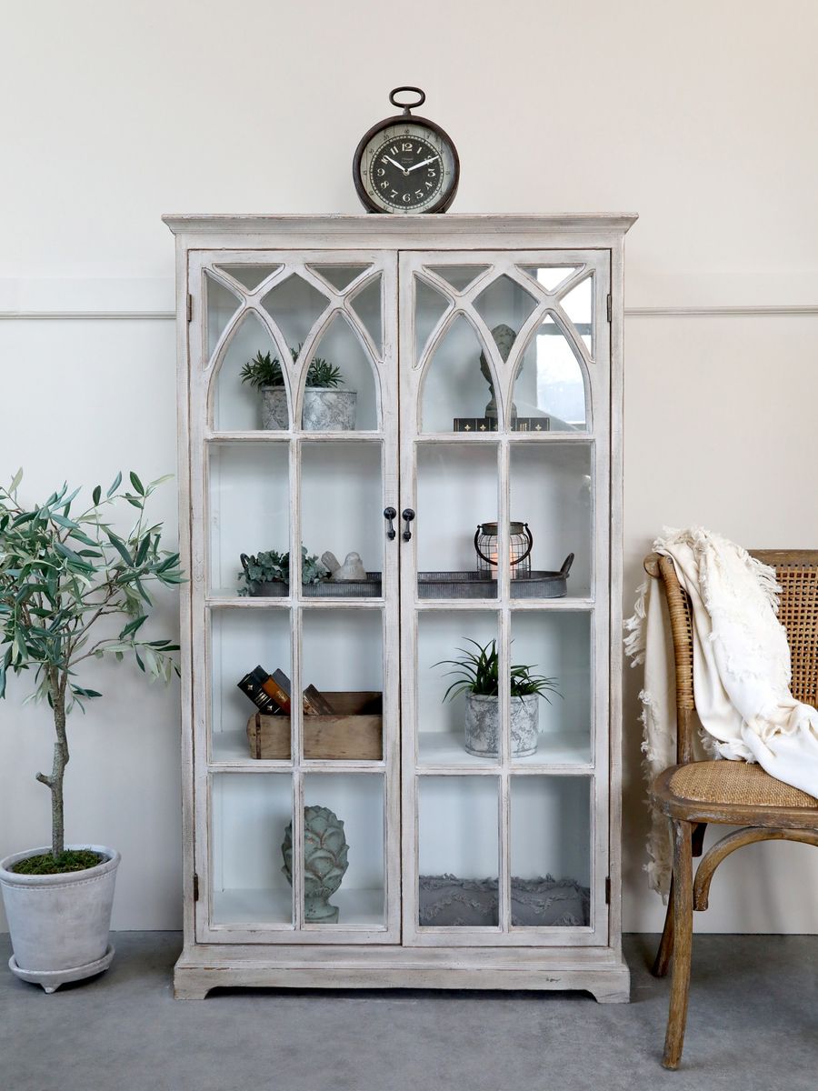 Vitrineskap Med Tverrdører fra Chic Antique 
