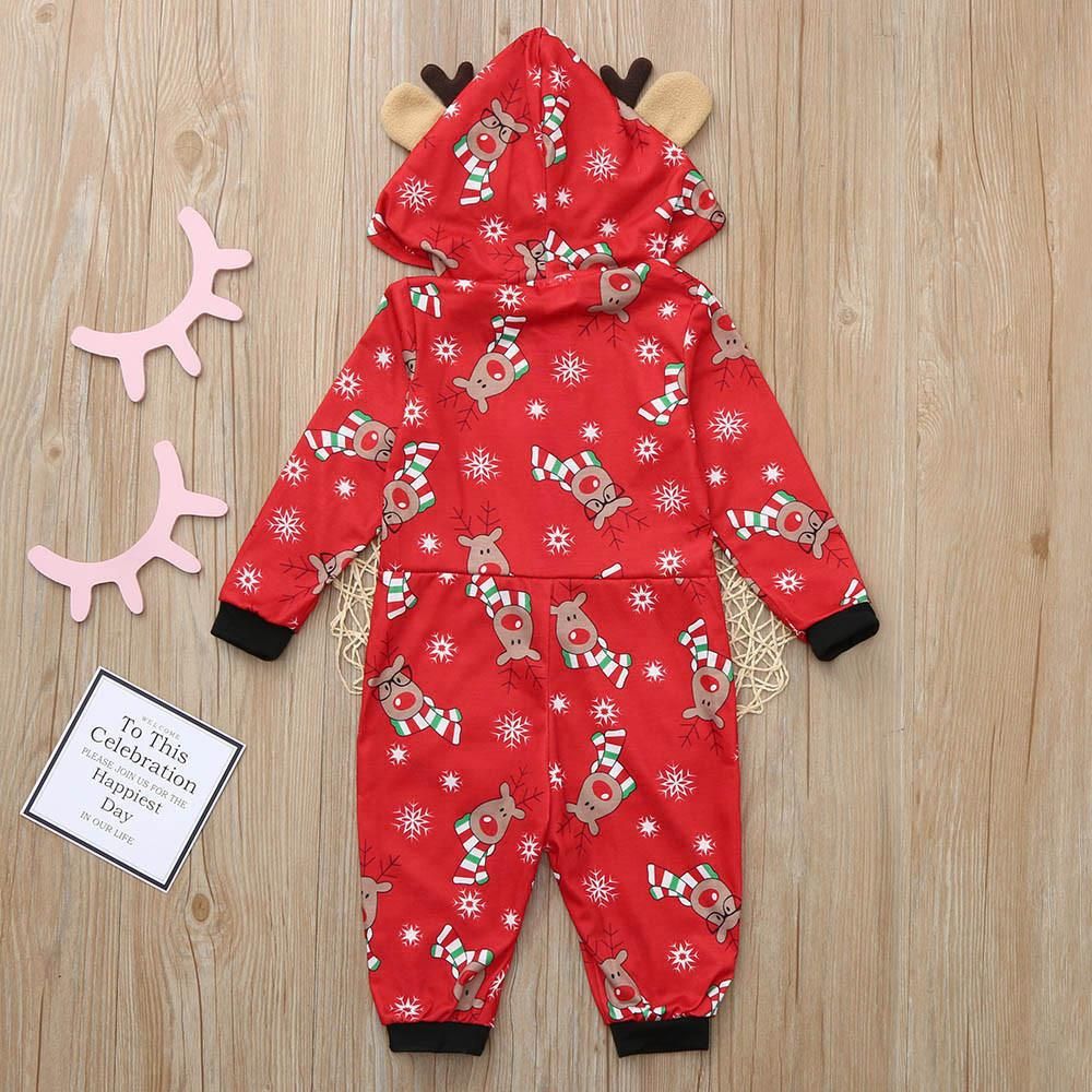 Julepyjamas jumpsuit Rudolf herre - Match hele familien