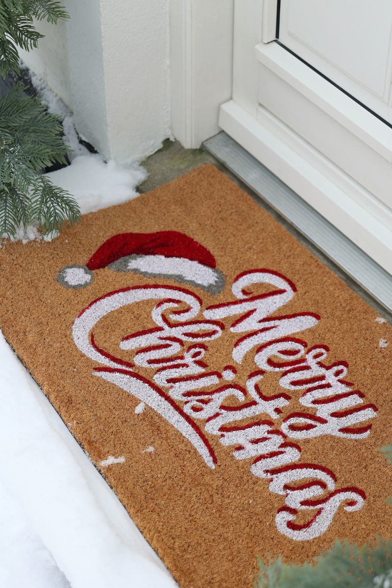 Dørmatte Merry Christmas fra Chic Antique