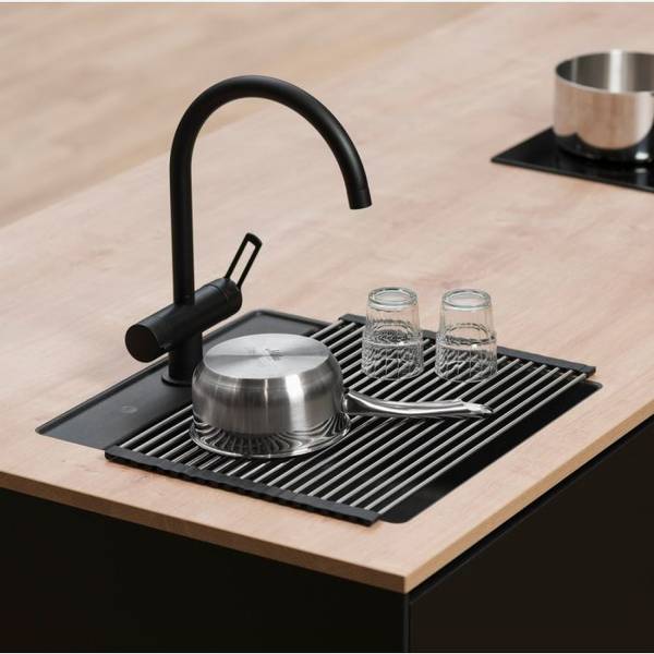 Hovedbilde Rullematte i rustfritt stål til kjøkkenvask eller varme panner