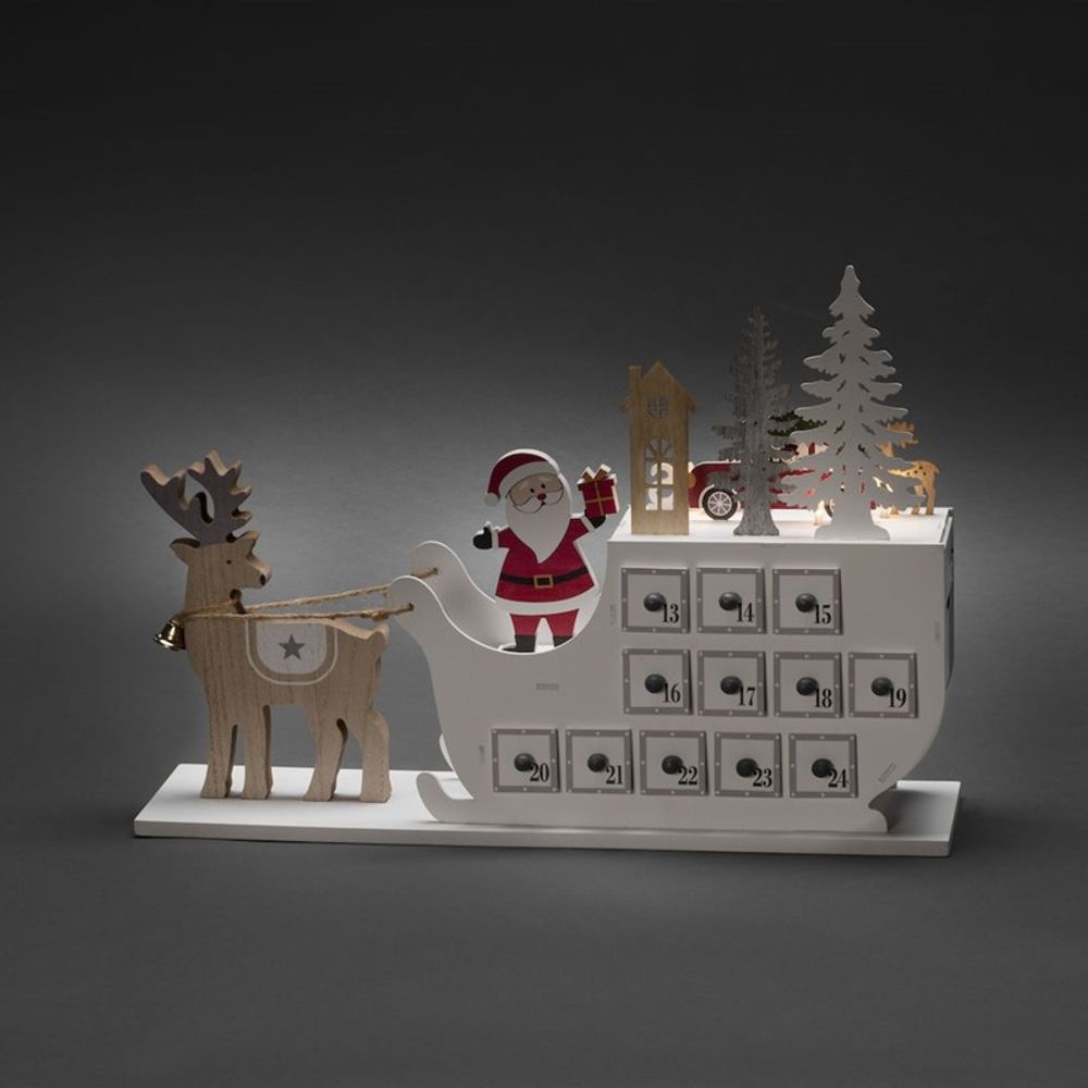 Adventskalender Siluett