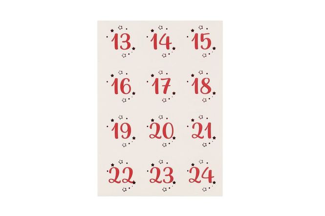 Hovedbilde Adventskalendersett poser og klistremerker