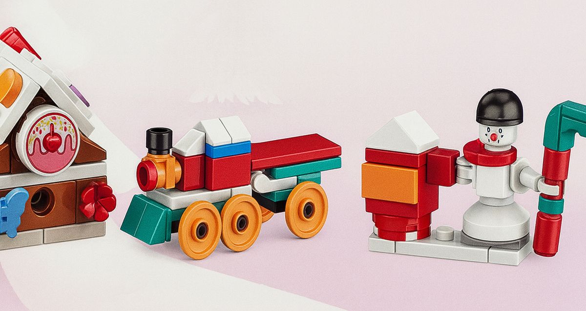 Bygg din egen julelandsby – Julekalender med 24 byggesett!