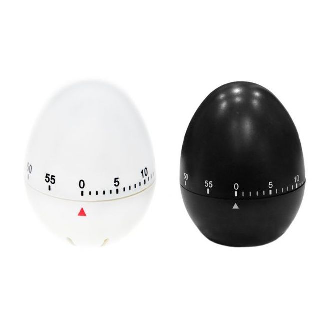 Hovedbilde Kjøkkentimer egg i sort eller hvit fra Maku