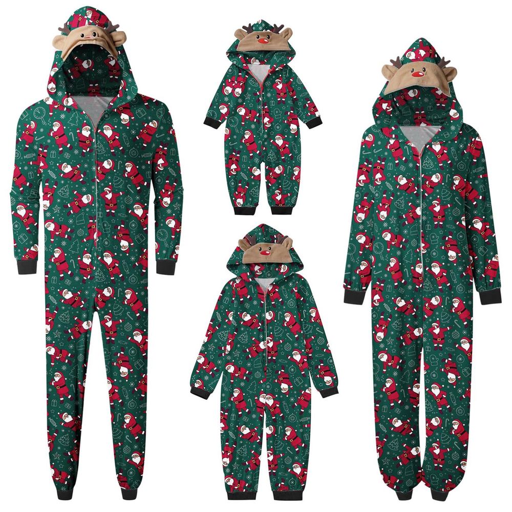 Julepyjamas jumpsuit Nisse dame - Match hele familien