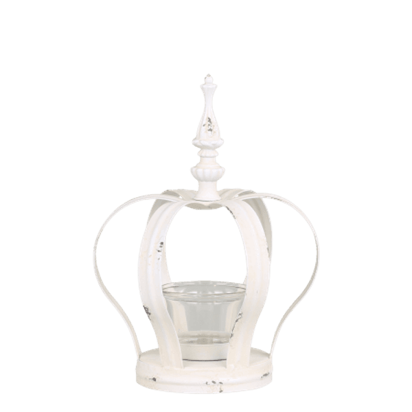 Hovedbilde Krone lysestake på fot fra Chic Antique