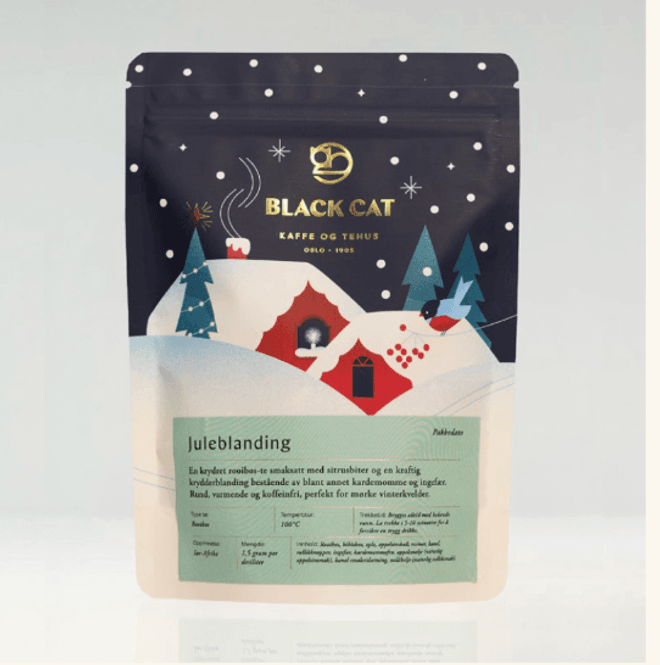 Hovedbilde Te Juleblanding fra Black Cat - 100 gram
