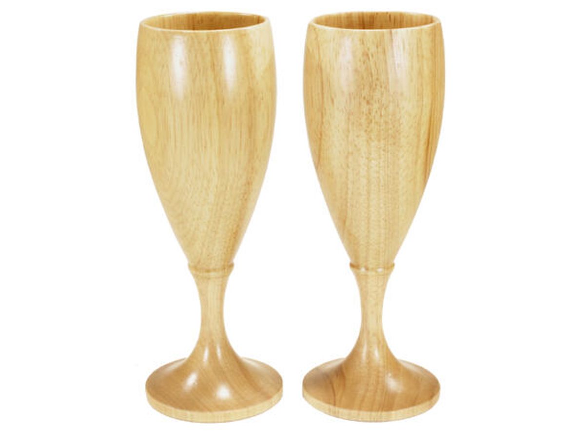 Hvitvinsglass  / champagneglass i tre 2 pk