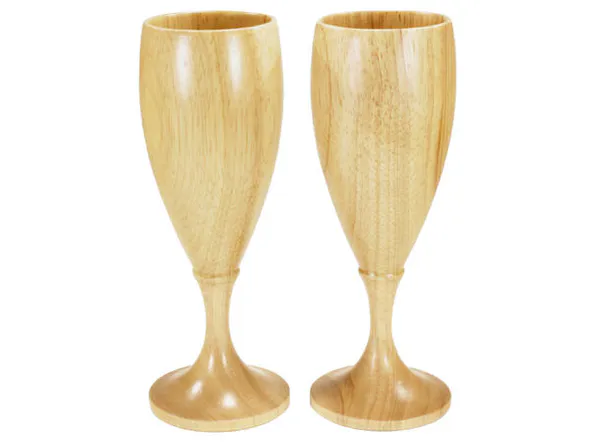Hovedbilde Hvitvinsglass  / champagneglass i tre 2 pk