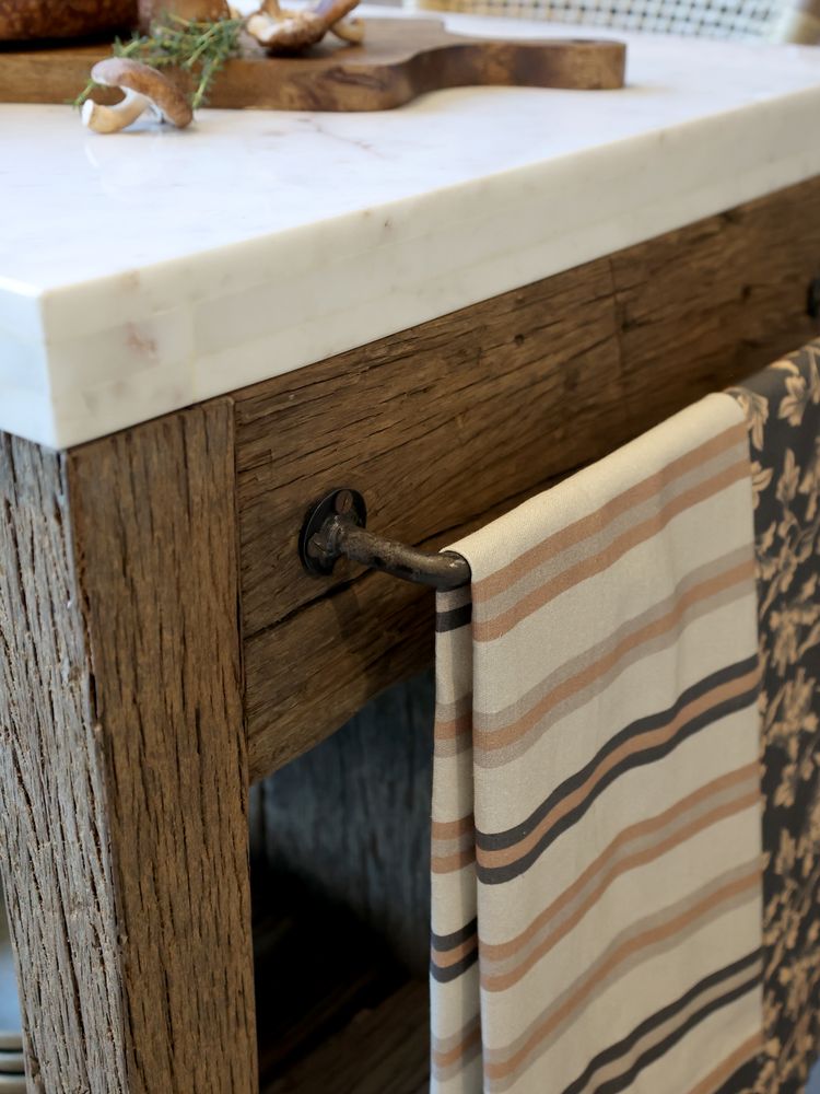Grimaud Anrettings bord med marmorplate fra Chic Antique