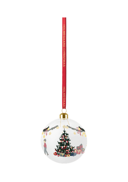 Hovedbilde Holmegaard Julekule Juletre - 8 cm diameter