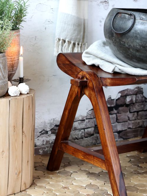 Hovedbilde Krakk fra Chic Antique H41/L41/B54 cm i Mangotre