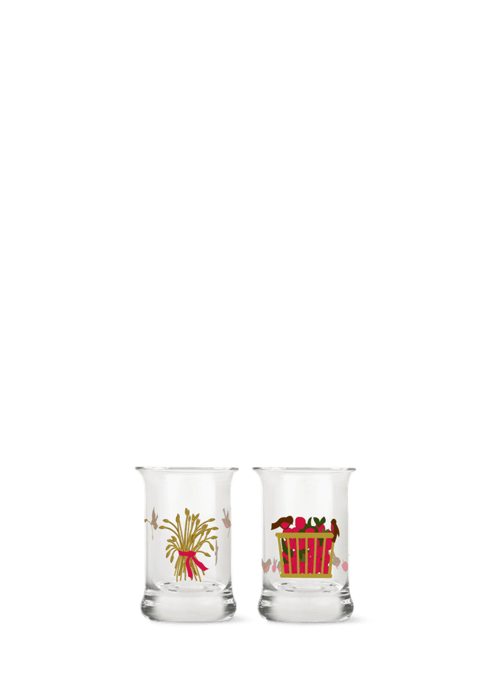 Holmegaard 2 pk juledrammeglass