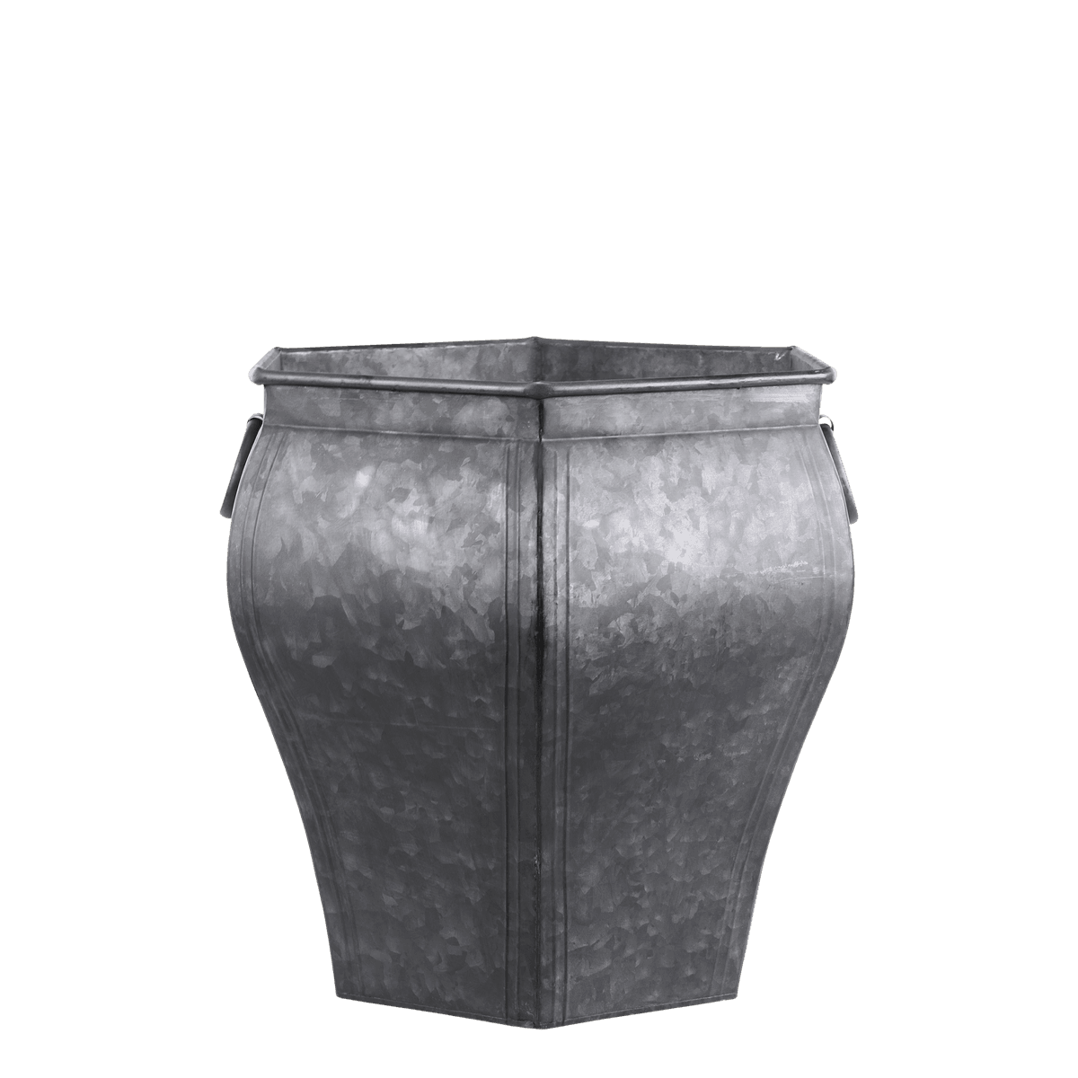 Potteskjuler i zink 34 cm høy fra Chic Antique