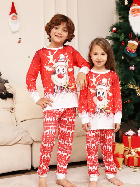 Hovedbilde Julepyjamas rudolf - Match hele familien - Herre