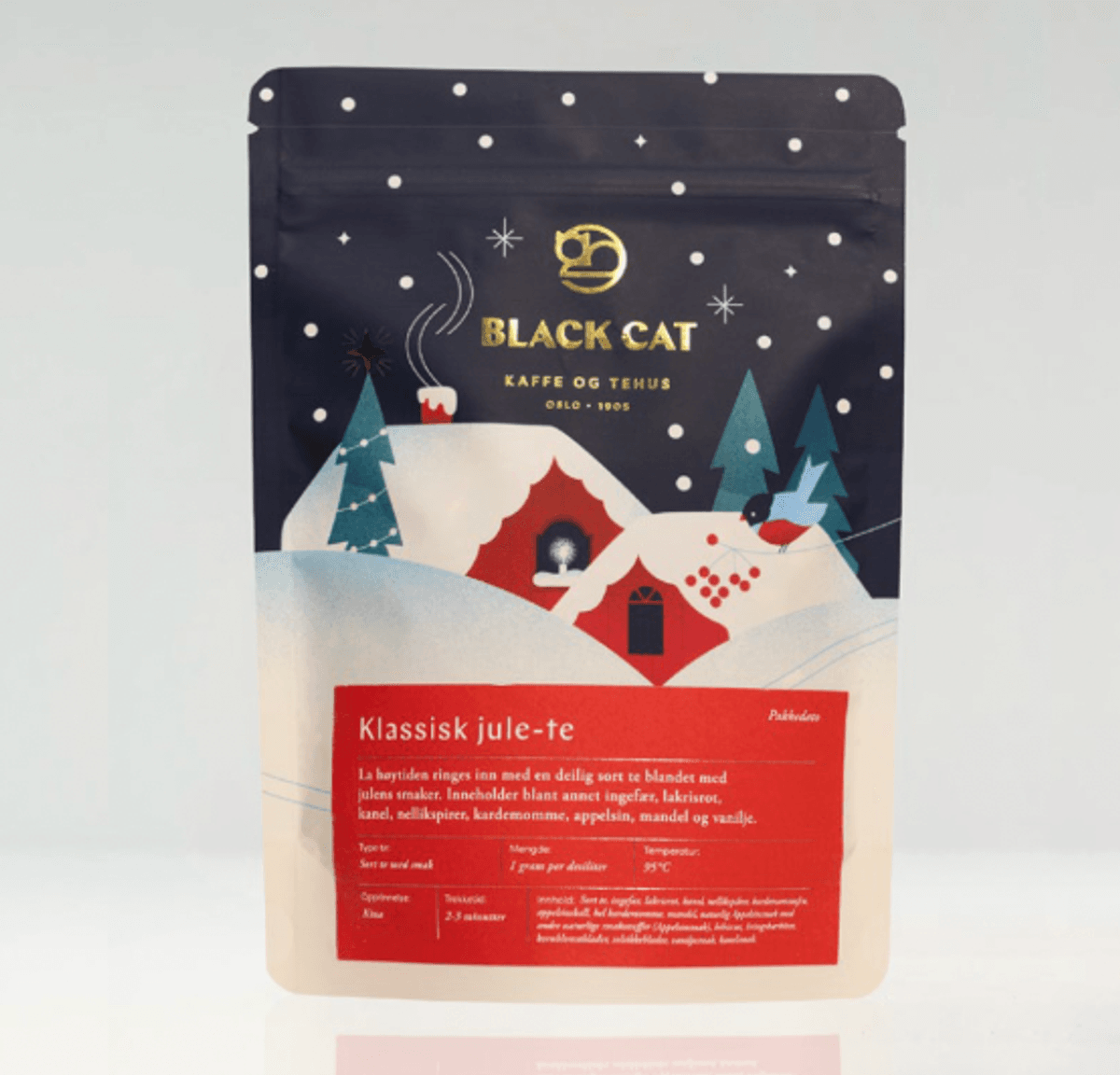 Te klassisk jule-te fra Black Cat - 100 gram