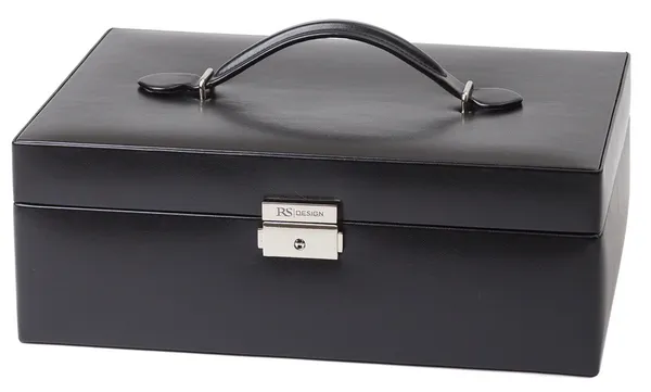 Hovedbilde Smykkeskrin til bunadsølv i sort