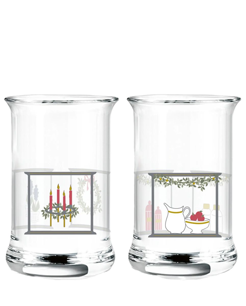 2 pk juleddrammeglass fra Holmegaard Christmas 2024