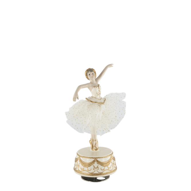 Hovedbilde Noël Spilledåse ballerina med tyllskjørt fra Chic Antique
