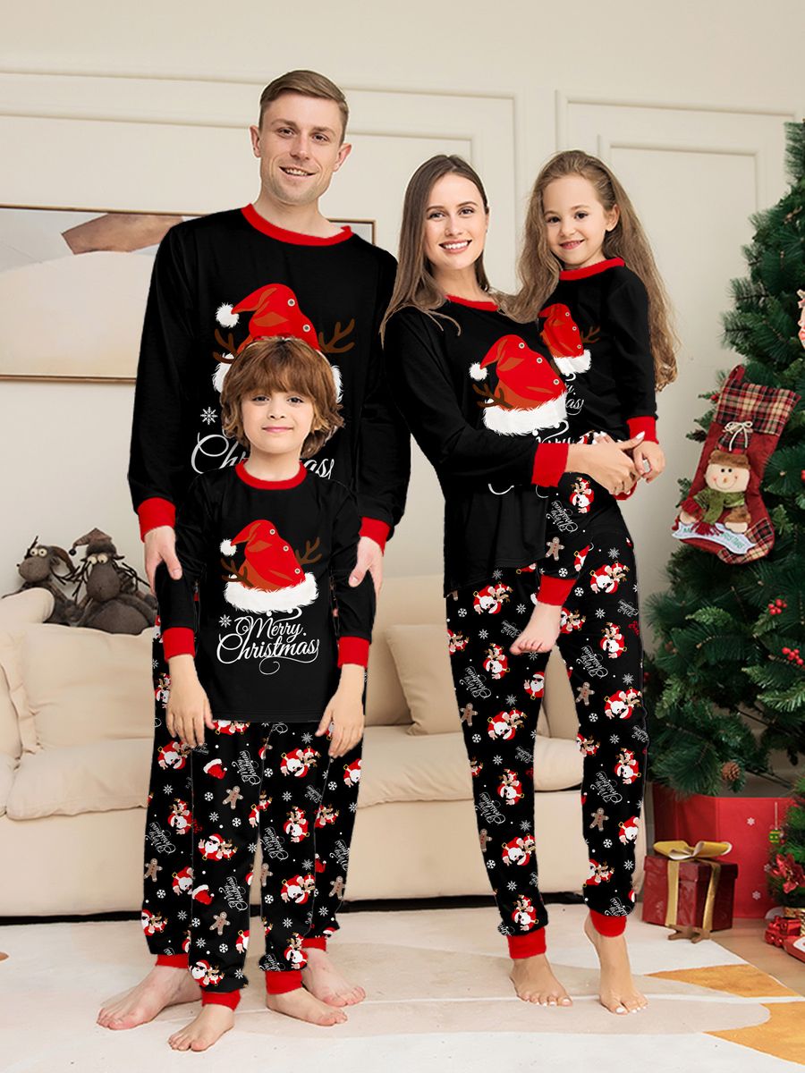 Julepyjamas ´Nisselue´ til dame - Match hele familien