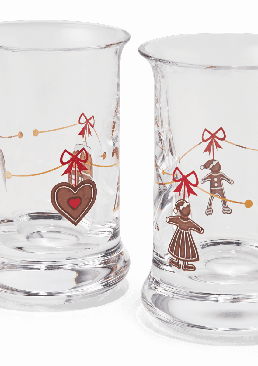 2 pk juleddrammeglass fra Holmegaard Christmas 2024